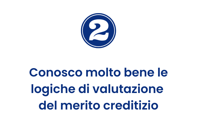 Direttore di Banca in Affitto – Conoscenza del merito creditizio Esperto nella valutazione del merito creditizio e nelle logiche di analisi bancaria